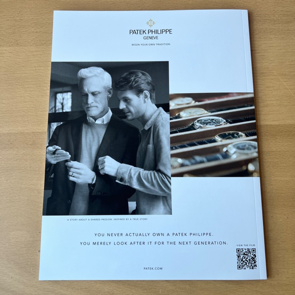 PATEK PHILIPPE WATCH MAGAZINE CATALOG VOLUME V NUMBER 4 2024 BRAND NEW FREE GIFT - Picture 2 of 16